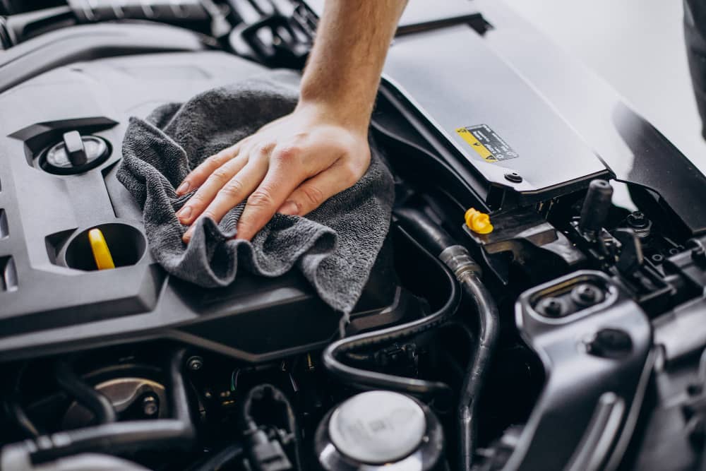 How to Clean a Car Engine