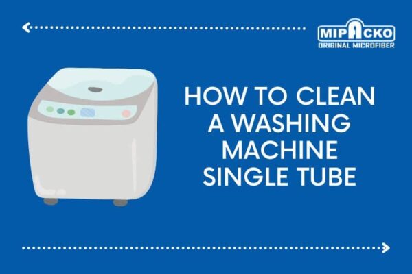 How to Clean Washing Machine Single Tube