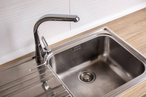Clean Stainless Steel Sink