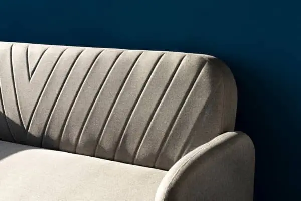suede sofa