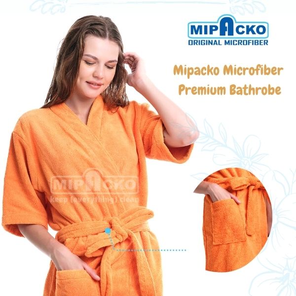Kimono Tangan Pendek Microfiber Mipacko