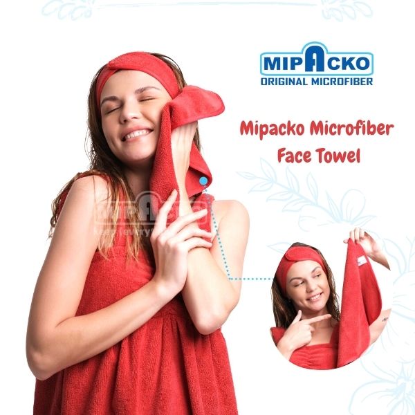 Mipacko Microfiber Face Towel