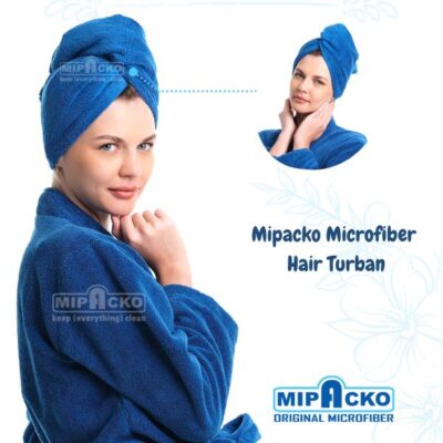 Mipacko Microfiber Hair Turban