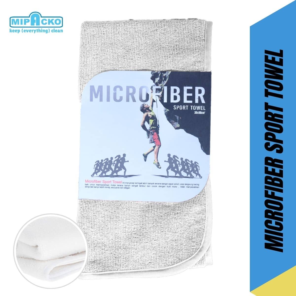 Handuk Olahraga Microfiber Mipacko